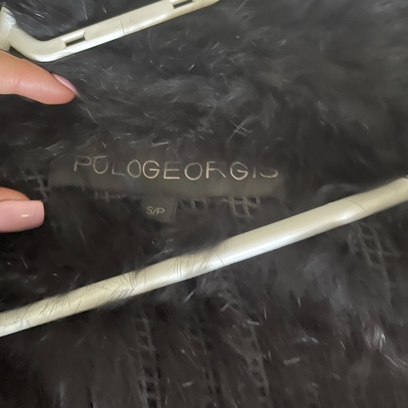 Pologeorgis vest made from real rabbit fur - Picture 2 of 2